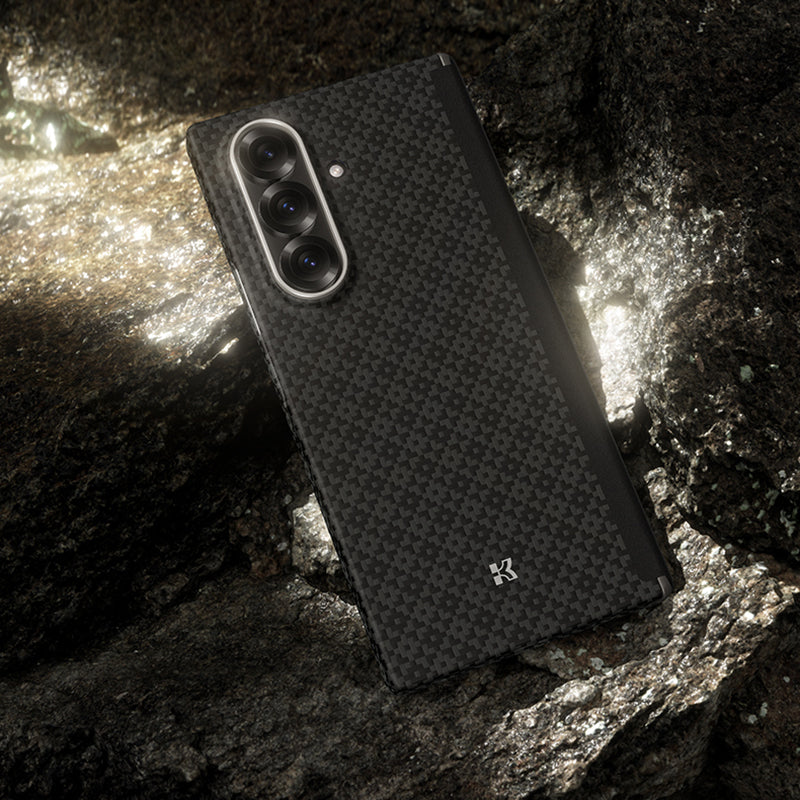 Benks ArmorAir ArmorGrid Serisi Galaxy Z Fold 7 M-Safe Kevlar Telefon Kılıfı Benks ArmorAir ArmorGrid Serisi Galaxy Z Fold 7 M-Safe Kevlar Telefon Kılıfı